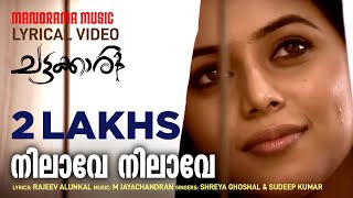 Nilaave Nilaave  Video Lyrical  Chattakkari  Shreya Ghoshal  M Jayachandran  Lyrics Video [upl. by Haggai26]