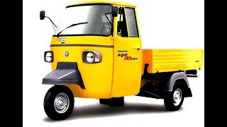 Copy of PIAGGIO APE XTRA LD BS4  GOLDEN YELLOW [upl. by Kelcey]