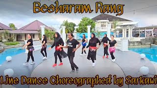 Besharam Rang  line dance [upl. by Filmore]