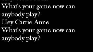 The Hollies  Carrie Anne Lyric Video [upl. by Herates]