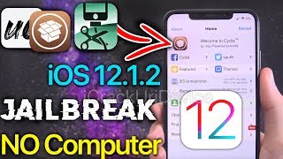 How to Jailbreak iOS 1212 NO Computer Unc0ver Jailbreak iOS 12 without PC [upl. by Anifares]