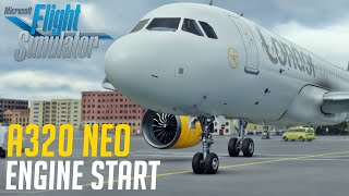 A320neo Engine Start Tutorial ║ FS2020 [upl. by Bertelli682]