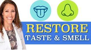 FAST Loss of Taste amp Smell Remedy  5 Ways to Regain Your Sense of Smell amp Taste [upl. by Gibeon654]