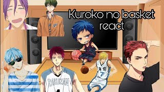 Kuroko no basket react Gacha club [upl. by Eelsel753]