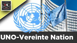 Vereinte Nationen UNO  UN  erklärt in unter 10 Minuten [upl. by Arreic]