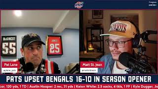 Patriots Nation Patriots Week 1 Postgame Show [upl. by Renaxela]