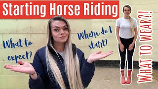 How To Start Horse Riding amp Preparing For Your First Lesson  Beginner Series  Lilpetchannel [upl. by Eibreh]