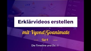 Erklärvideos erstellen mit Vyond Teil 4 Die Timeline [upl. by Yerroc]