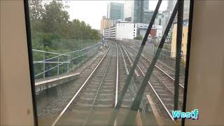 Full Journey on DLR From Bank to Lewisham [upl. by Ateiluj]