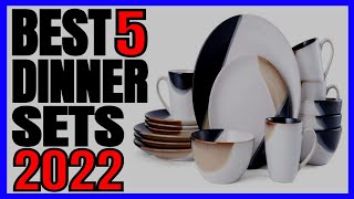 5 Best Dinnerware Sets 2022 [upl. by Busey]