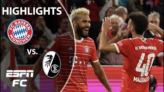 Bayern Munich vs SC Freiburg  Bundesliga Highlights  ESPN FC [upl. by Gussman]