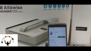 Alfawise Win660  Le Robot laveur de vitre presque connecté [upl. by Thane82]