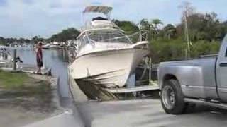 Grady White 36 Extreme Boat Launch [upl. by Kenimod385]