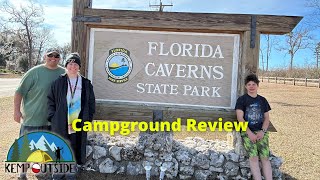 Florida Caverns State Park Campground Review  Best Gulf Coast Camping in the Florida Panhandle [upl. by Enoed477]