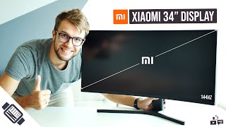 Xiaomi 34quot Ultrawide Monitor Full Review amp Comparison [upl. by Anirres]