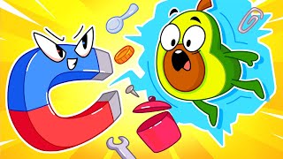 Magnetic Room 🧲 Best Kids Cartoon by Meet Penny 🥑💖 [upl. by Vastha]