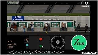 Métro de Paris  Nouvelle rame MF77 N°166 aux couleurs Bleu IDFM  Ligne 7 [upl. by Lupiv]