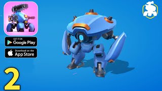 Little Big Robots Gameplay Walkthrough Part 2  Mender ios Android [upl. by Ingmar]