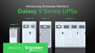 Galaxy V Series UPS  Schneider Electric [upl. by Namrej790]