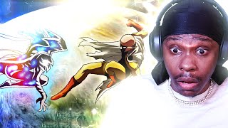 Reacting To SAITAMA vs COSMIC GAROU Full Fight REACTION [upl. by Anemix193]