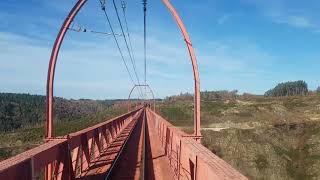 CabRide  Traversée du viaduc de Garabit [upl. by Nwahsear]