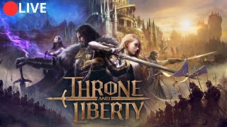 🔴THRONE AND LIBERTY  BORA PRO FARM INSANO  CAJADO E VARINHA [upl. by Anitsirhk]