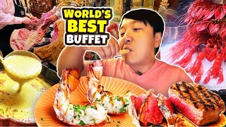 1 BEST Buffet in THE WORLD French LOBSTER BUFFET 🦞 took 4 HOURS by TRAIN WORTH IT [upl. by Dahaf865]