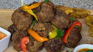 BOULET BEST HAITIAN STYLE MEATBALLS BOULÈT VYANN [upl. by Burnside243]