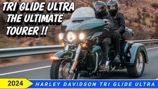 2024 Harley Davidson Tri Glide Ultra PRICE and INFO [upl. by Nyrok]