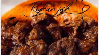 Roghan josh Kashmiri meat curry light curry with the strong aroma of spices [upl. by Ellinet726]