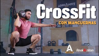 CrossFit en CASA 🔥 WOD de Alta Intensidad MANCUERNAS [upl. by Consolata]