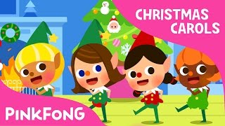 Santas Elves  Christmas Carols  Pinkfong Songs for Children [upl. by Asial169]