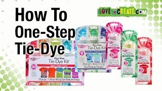 How To Tulip OneStep TieDye [upl. by Griffie803]