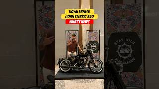 Royal Enfield Goan Classic 350  What’s New  BikeWale shorts goanclassic350 [upl. by Atsed668]