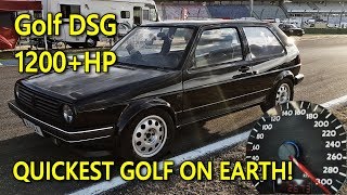 Brutal DSG Golf Mk2 1233HP World Record Video Best Of 2018 [upl. by Coray]