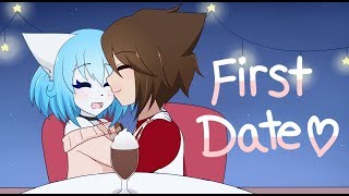 Our First Date Wolfychu and SweetoTOONS [upl. by Ahseei596]