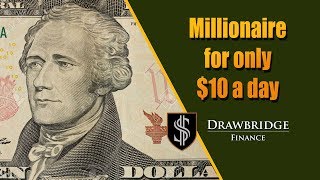 How to become a Millionaire Investing 10 a Day Million Dollar Stock Portfolio [upl. by Orvil203]