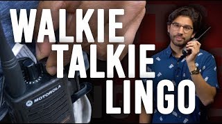 How to Use a Walkie Talkie on Set [upl. by Deirdra]