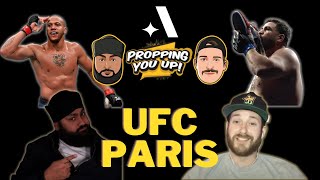 UFC Paris Gane vs Tuivasa Predictions and Odds LIVE  Propping You Up  UFC Prop Bets [upl. by Tillie]