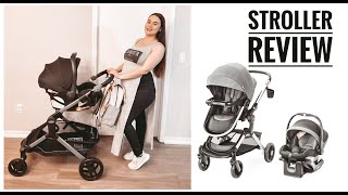 STROLLER REVIEW  GRACO MODES NEST TRAVEL SYSTEM [upl. by Ramhaj]