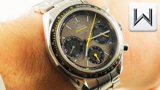 Omega Speedmaster Racing Chronograph 32630405006001 Luxury Watch Review [upl. by Lehcnom345]