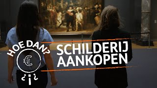 Hoe koop je een schilderij  Hoe Dan  ING [upl. by Airdnekal202]