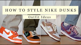 HOW TO STYLE NIKE DUNKS  OUTFIT IDEAS FOR SPRINGSUMMER [upl. by Andel]