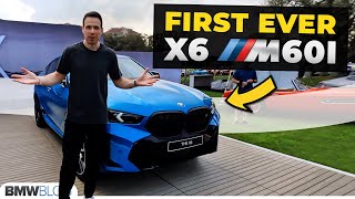 BMW X6 M60i First Look [upl. by Raouf]