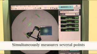 KEYENCEs Image Measurement system IM6500 series vs Cliper [upl. by Nesnaj]