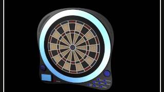 DigiDarts Electronic Dartboard invention with Digital Target Display Ring DTDR [upl. by Benton148]