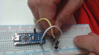 Digitaler Temperatursensor DS18B20 am Arduino Nano [upl. by Anna-Diane]