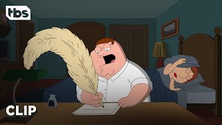 Family Guy Peters Painful Sleeping Habits Clip  TBS [upl. by Amasa]