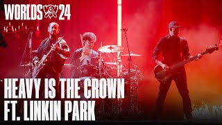 Linkin Park  Heavy Is The Crown  Worlds 2024 Finals Opening Ceremony Presented by Mastercard [upl. by Sucramad193]