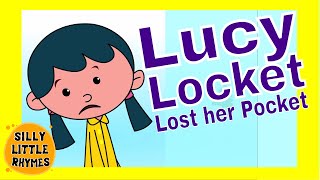 👧🏻 Lucy Locket  Cartoon Nursery Rhymes Songs For Children 👧🏻 [upl. by Macomber]